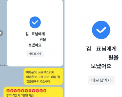 6.18 김*표 고객님  아이폰16프로맥스256GB & 프로256GB 매입완료