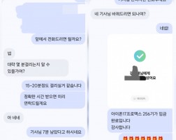 5.29 김*배 고객님 아이폰17프로맥스 256GB 매입완료