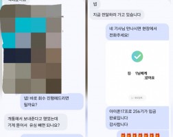 6.08 김*미 고객님  아이폰17프로 256GB 매입완료